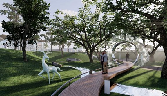 Kaiyun(中国体育):产品力指标横评③▏园林景观篇:现代、新中式成主流趋势硬景软景是调节园林布局的点睛之笔(图12)