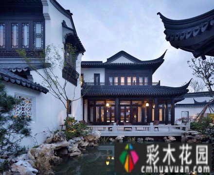 庭院假山风景怎么做?学习这五点堆砌几块石头让庭院精彩(图2)