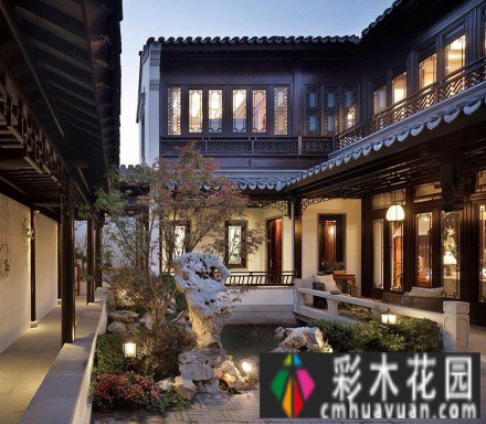 庭院假山风景怎么做?学习这五点堆砌几块石头让庭院精彩(图3)