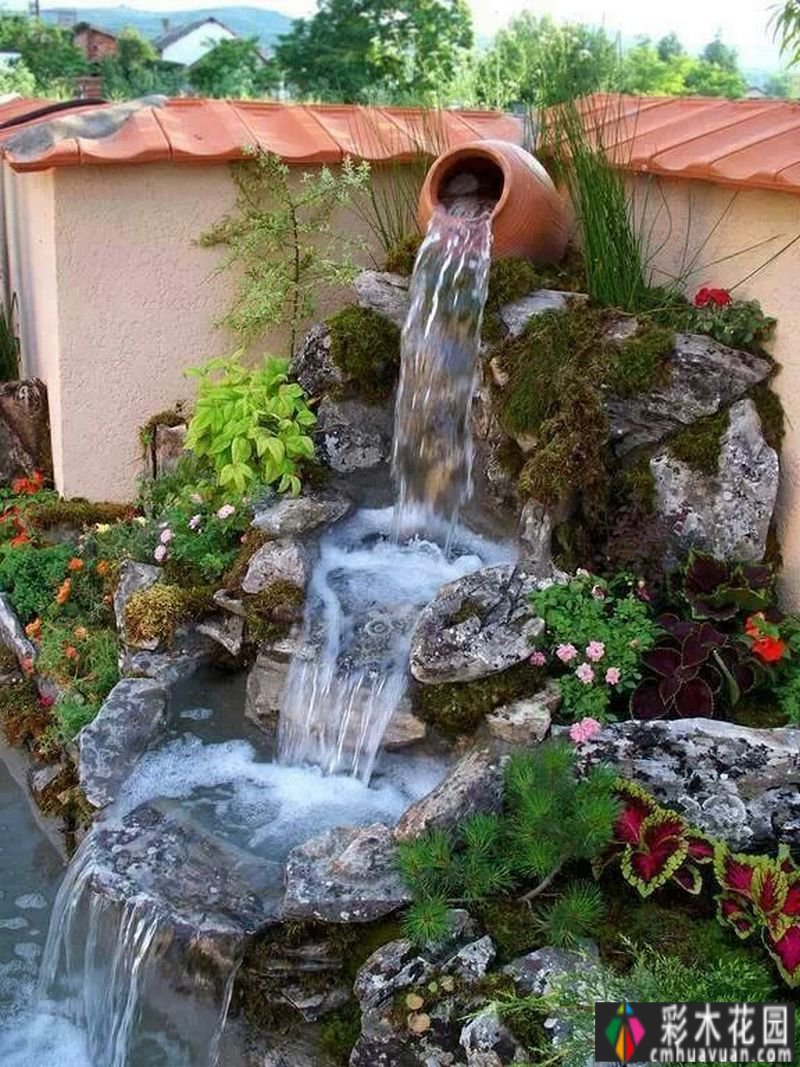 庭院假山风景怎么做?学习这五点堆砌几块石头让庭院精彩(图6)