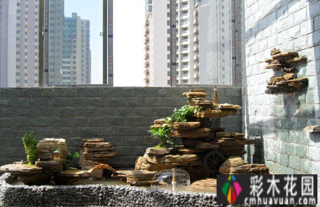 庭院假山风景怎么做?学习这五点堆砌几块石头让庭院精彩(图9)