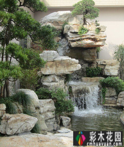 庭院假山风景怎么做?学习这五点堆砌几块石头让庭院精彩(图10)