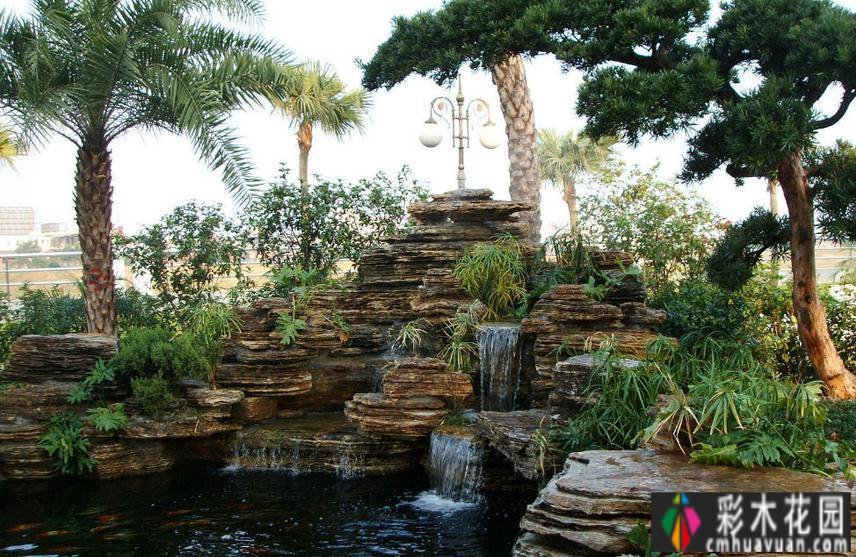 庭院假山风景怎么做?学习这五点堆砌几块石头让庭院精彩(图11)