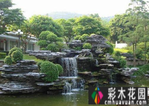 庭院假山风景怎么做?学习这五点堆砌几块石头让庭院精彩(图12)