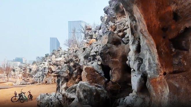 武汉城区有座超级公园：绵延假山笼罩幽深环境像星级景点(图6)