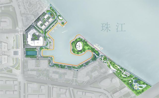 Kaiyun（中国体育）：广州国际健康港港湾开工再耀珠江！千年商都中轴线焕发“新活力”(图5)