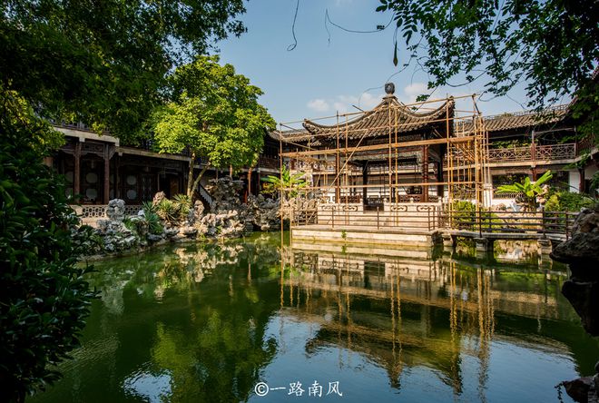 Kaiyun体育网站：晚清第一园林主体建了13年景色不输苏州园林真让人流连忘返(图7)