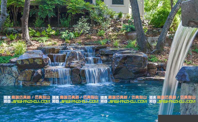 Kaiyun（中国体育）：5张假山流水景观图片展示这边效果独好(图5)