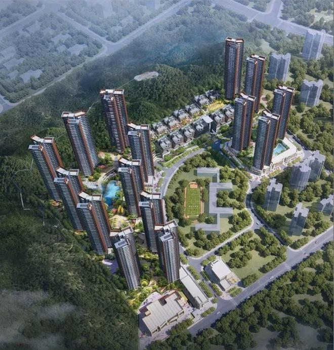京基御景半山丨信息展示丨精心设计的园林景观一览(图1)
