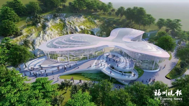 福州三江口植物园一期效果图亮相建筑景观设计方案征询公众意见(图1)