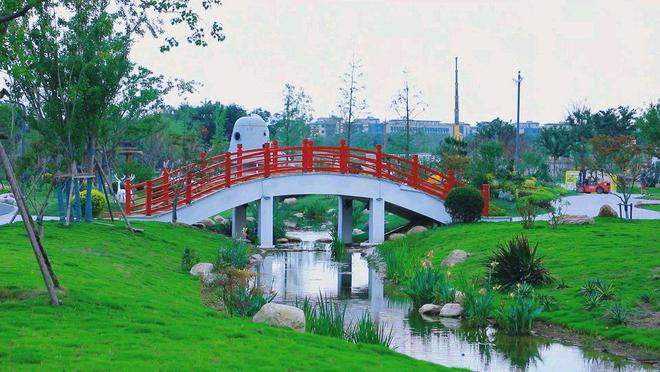 Kaiyun体育网站：台儿庄区两岸公园C区今天正式开园(图1)