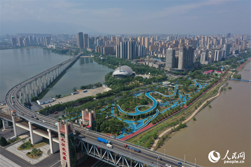 江西九江：守护“一江碧水”绘就长江岸线新画卷(图1)