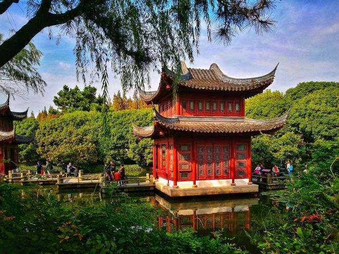 Kaiyun（中国体育）：上海一处集观光、旅游和休闲的园林风景区是AAAA级景点(图4)