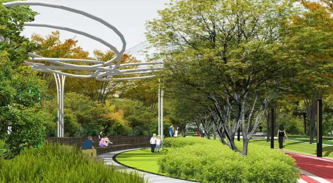 中式公园效果图设计——传承古典之美营造诗意空间(图3)