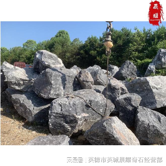 Kaiyun（中国体育）：庭院装修景观石黑山石枯山水庭院设计(图5)