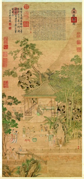 纸上园景寄此兴——古代园林绘画的观看视角(图2)