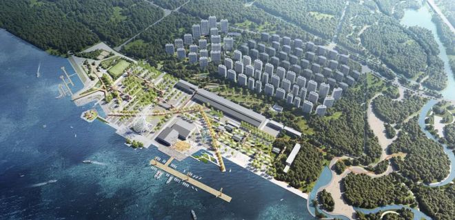重型造船到城市休闲的转型南通韩通船厂更新改造(图2)