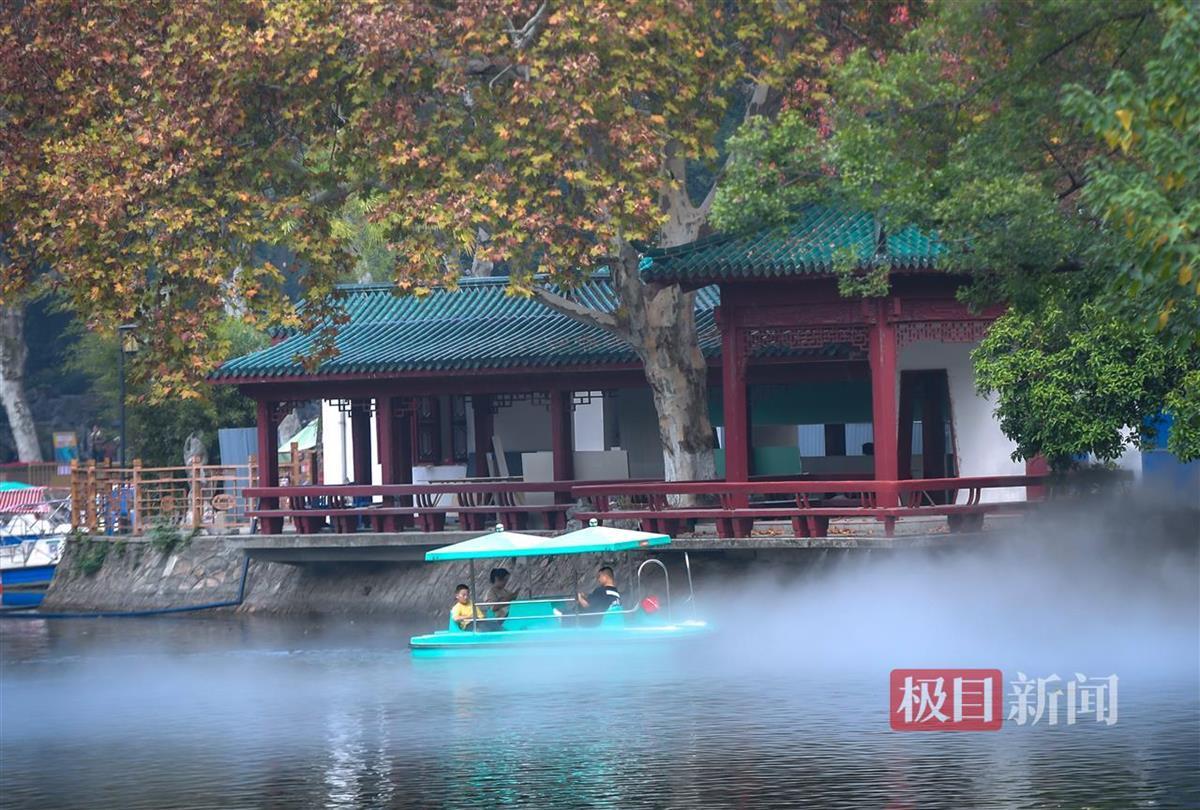 Kaiyun（中国体育）：武汉中山公园“仙气”缭绕如人间仙境(图3)