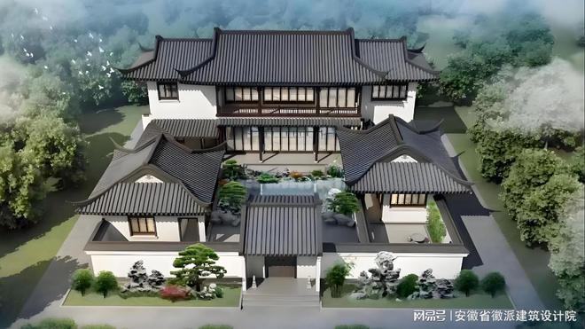 中式合院设计布局与细节的精妙把控(图1)