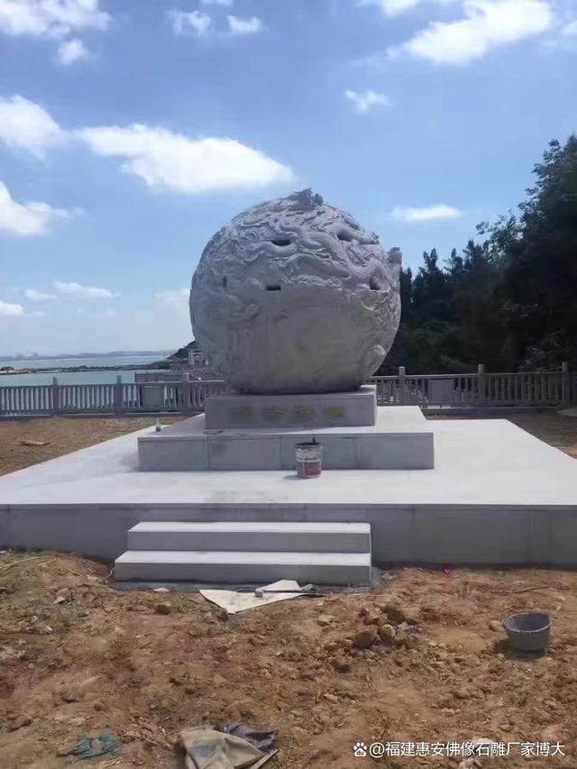 石雕龙球：园林中的艺术品文化中的传承者（多图欣赏）(图3)