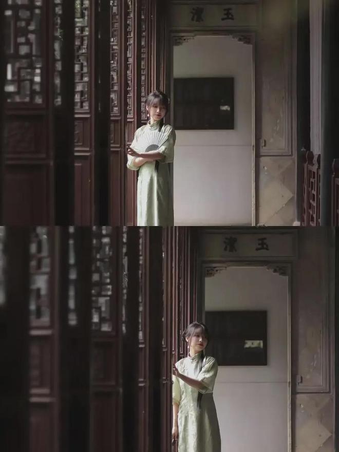去园林游玩怎么拍好人像照？9个拍照姿势温婉动人非常好看(图6)