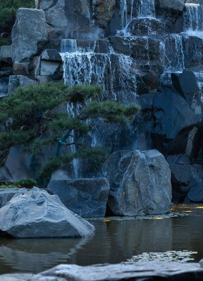 认识一下假山在景观设计中的表达(图1)