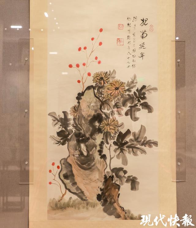 Kaiyun体育网站：慈禧太后的《牡丹图》首次南京展出(图5)