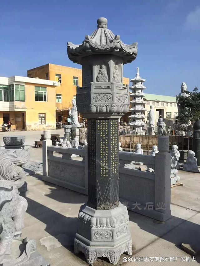 石灯笼在户外景观中的设计：实用与美观并重增添雅致(图8)