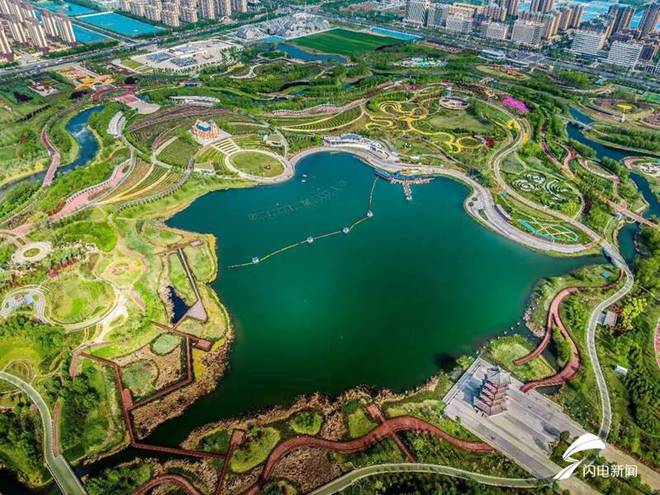 Kaiyun体育网站：聊城九州洼月季旅游景区、鱼山曹植风景区荣膺国家4A级(图1)