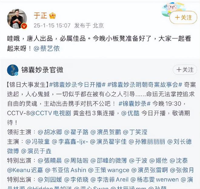 Kaiyun体育网站：假山假景假脸央视《锦囊妙录》的爆火打脸多少流水线古装(图4)