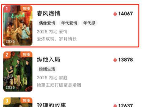 假山假景假脸短剧《春风燃情》爆火打脸内娱多少流水线年代剧(图3)