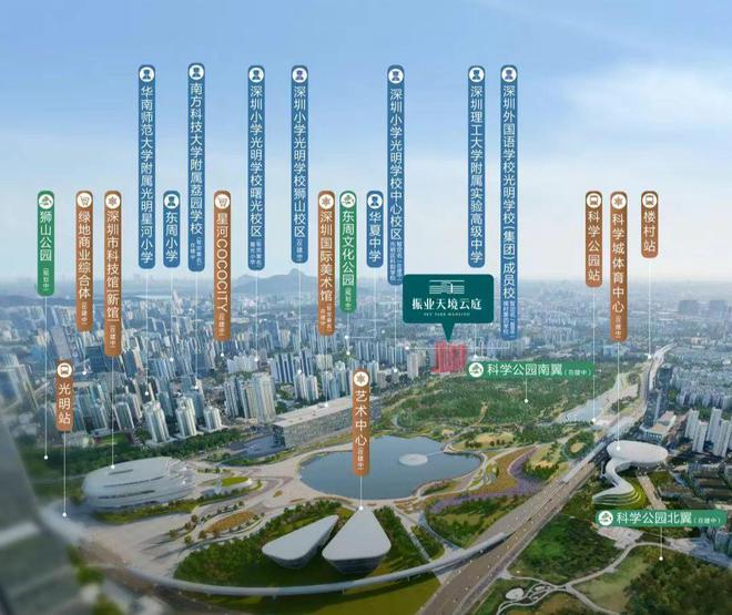 【振业天境云庭】光明改善首选科学公园头排景观新规全能户型(图8)
