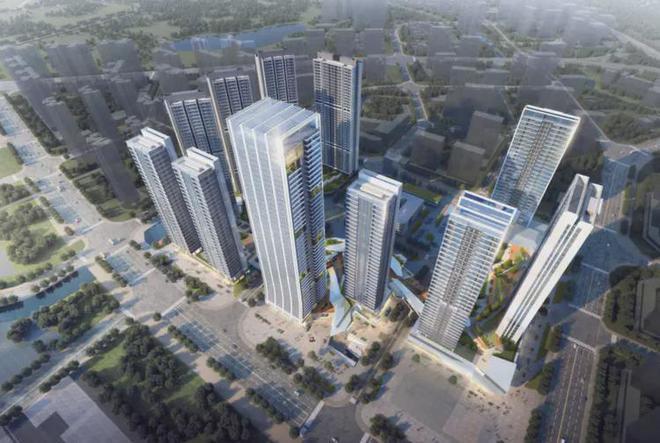 御景荟都由公寓、写字楼、酒店、大型集中式商业于一体超级综合体(图2)