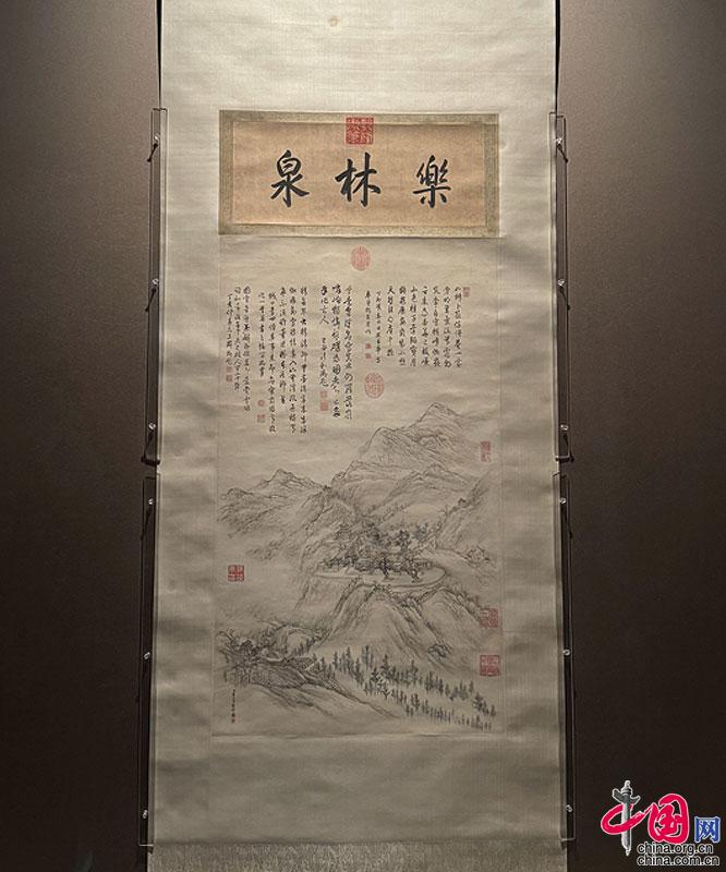 “乐林泉-中外园林文化展”故宫开幕《方壶图》轴等稀世珍品亮相(图2)