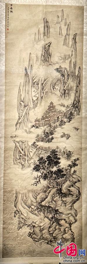 “乐林泉-中外园林文化展”故宫开幕《方壶图》轴等稀世珍品亮相(图1)