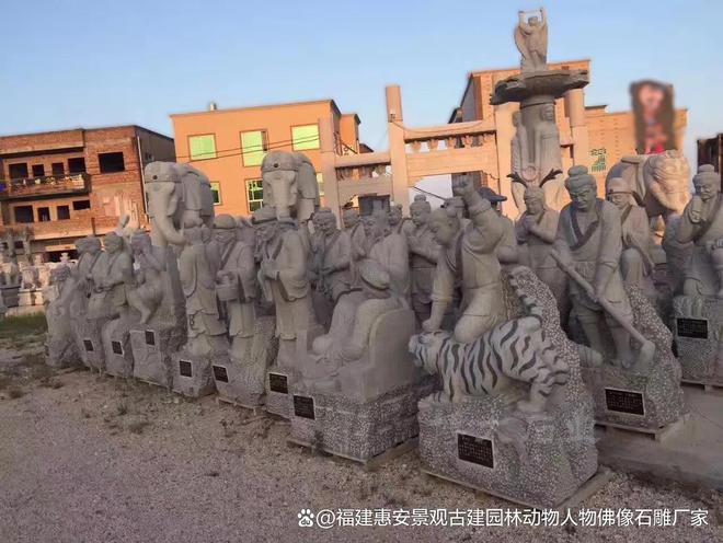石雕二十四孝在园林中的摆放讲究(图3)