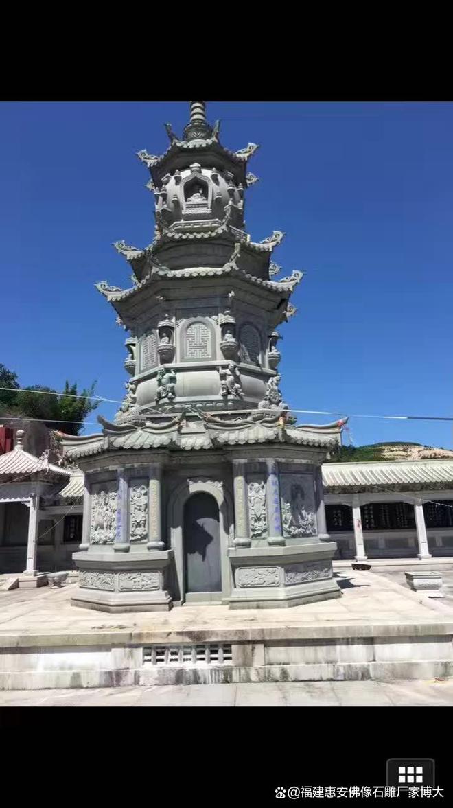 Kaiyun（中国体育）：石雕佛塔在园林中的装饰作用(图1)