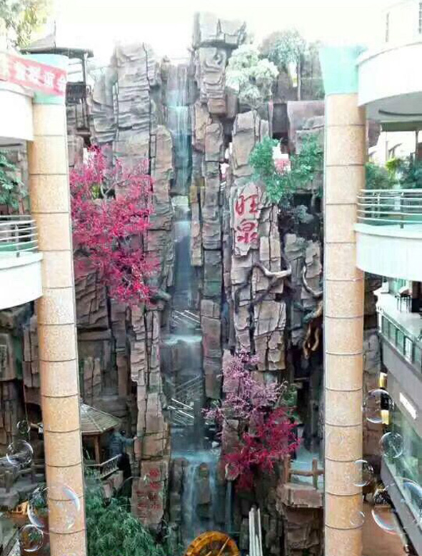 大型假山瀑布流水(图1)