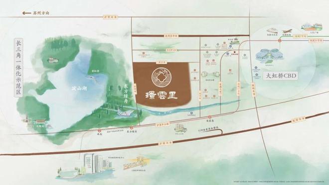 Kaiyun体育网站：聚焦@朱家角璟雲里售楼处发布：璟云里邂逅美好生活!(图9)