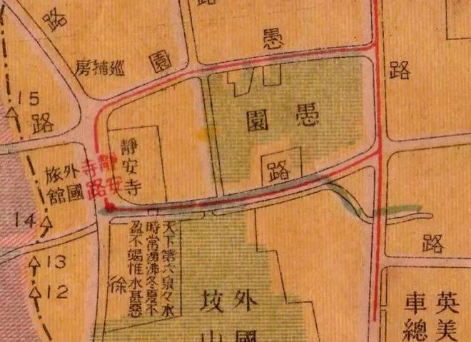 这个车水马龙的路口曾经的海上第一园：“愚园”(图6)