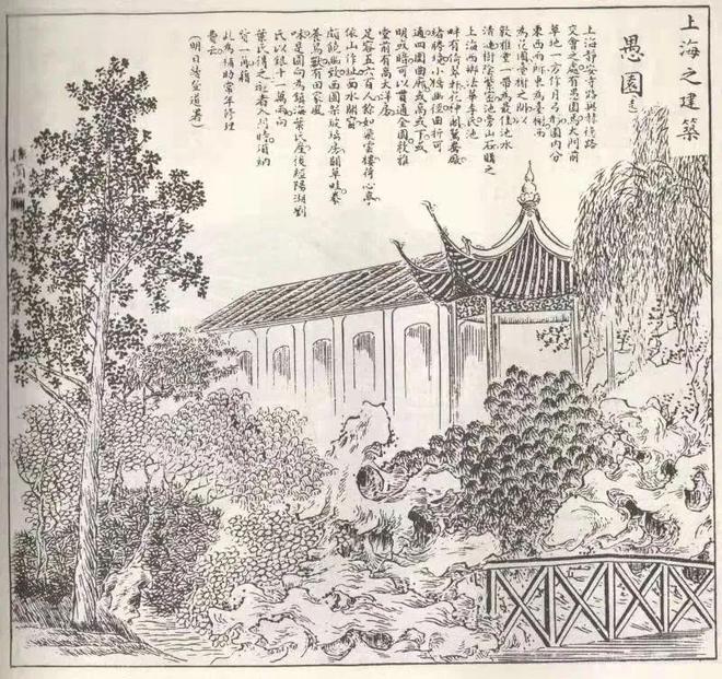 这个车水马龙的路口曾经的海上第一园：“愚园”(图1)