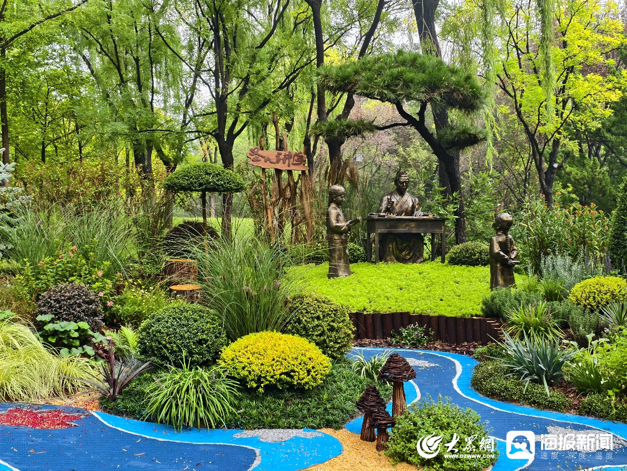 技能兴鲁：“花境赛事”助推“百姓园林”建设(图7)