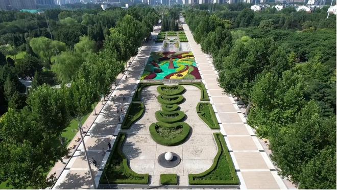 迎双节、促提升保定市植物园打造高颜值园林景观等您打卡(图2)