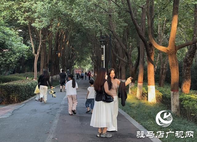 国庆小长假公园游人如织(图2)