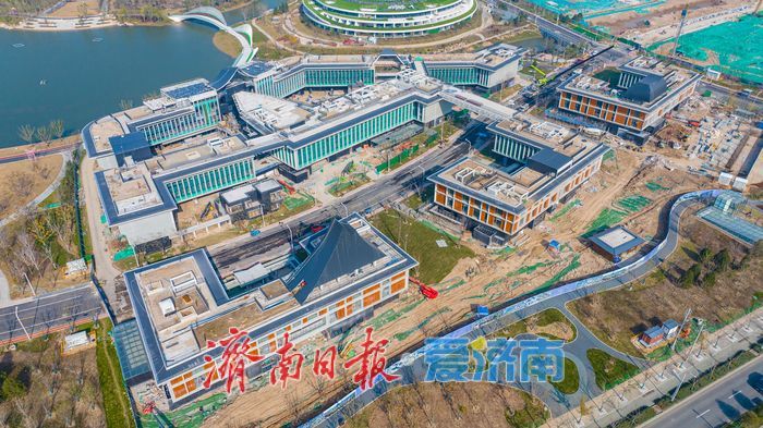 鲁韵坊项目进入收尾阶段打造现代版“鹊华秋色”画卷_泉城新闻_大众网(图1)