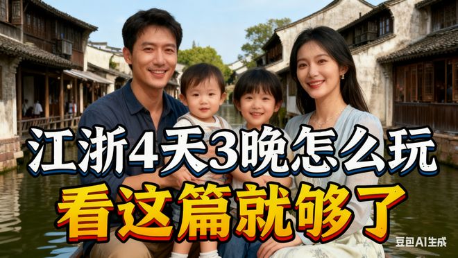 苏杭旅游必去十大景点、亲子游四天三晚怎么玩？亲测分享快码住(图1)