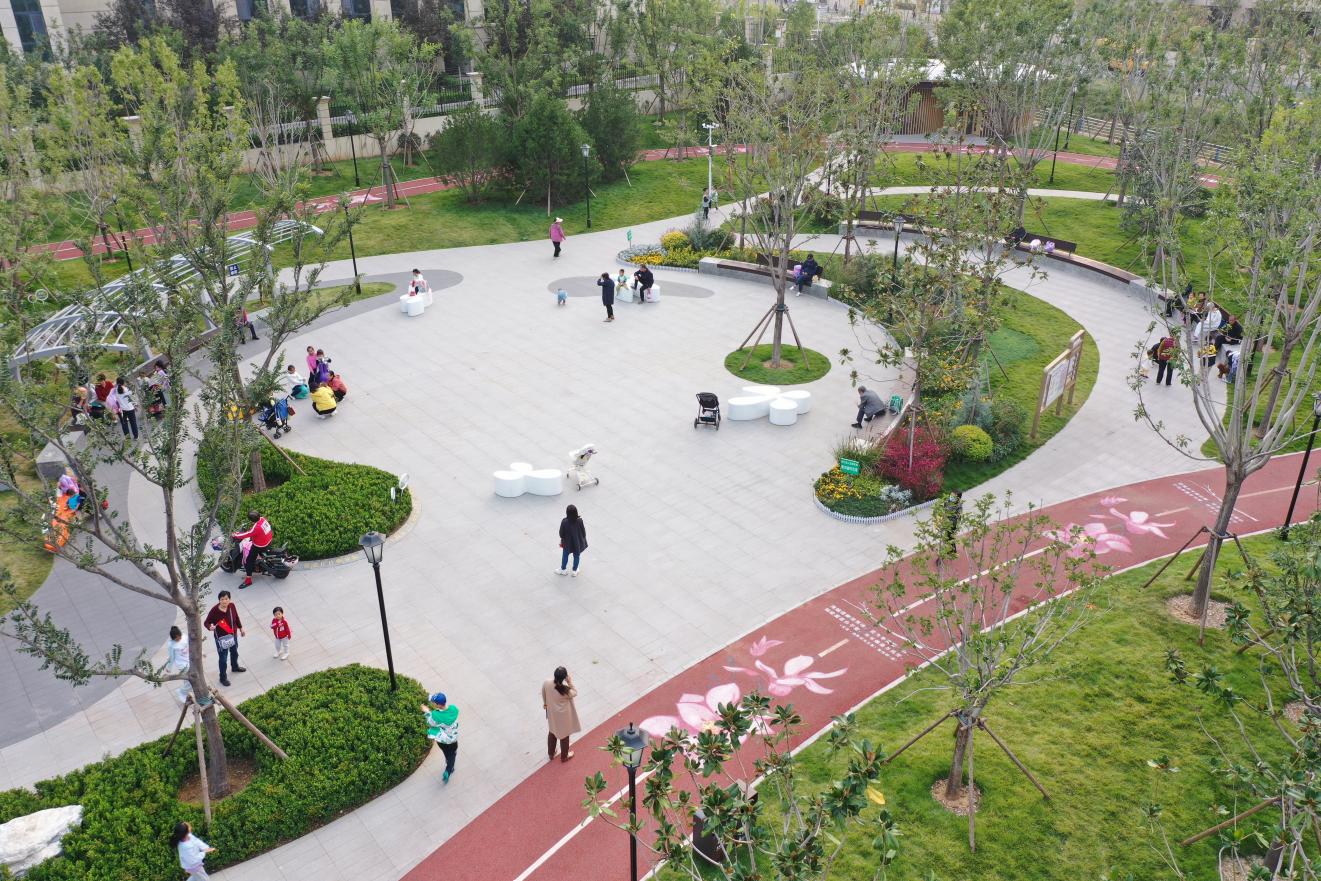 行进中国丨济南：城市“边角地”家边新风景(图2)