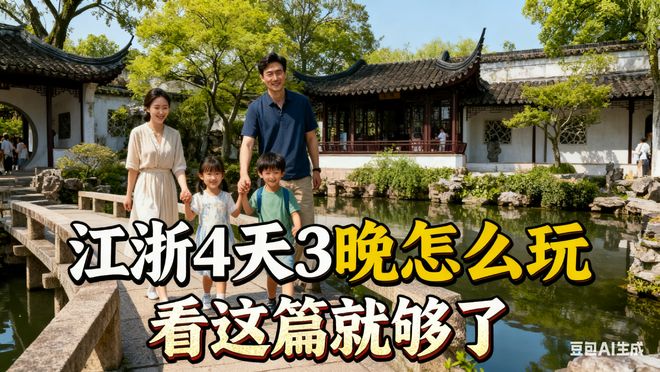 Kaiyun（中国体育）：江浙旅游景点推荐苏杭4日游旅游攻略及热门景点路线推荐(图1)