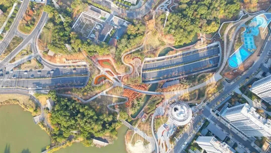 金华这个大型公园两大核心景观即将完工(图4)
