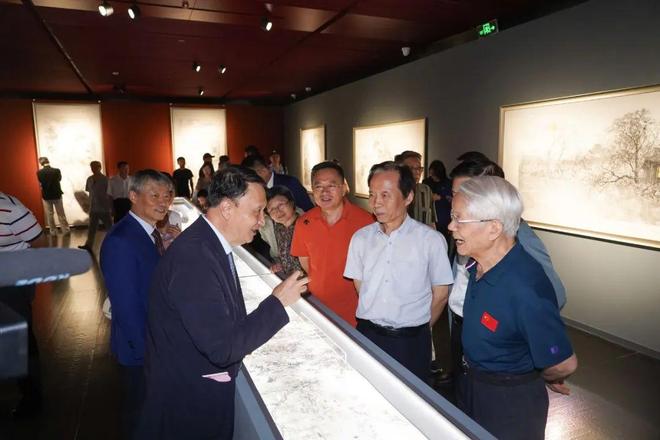 集虚寻境——王明明中国古典园林作品展开幕邀您共徜于丹青画境(图1)